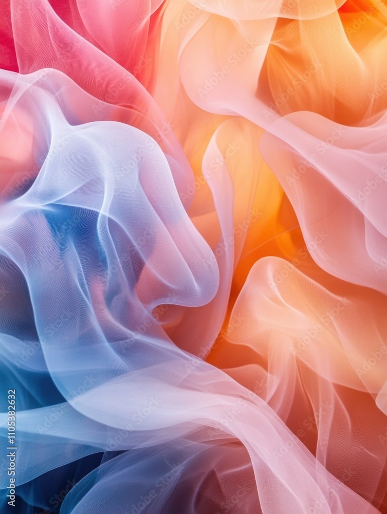 Obraz premium Colorful Fabric Art