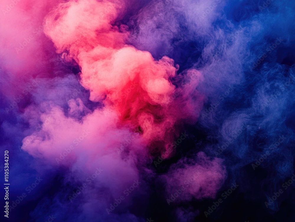 Fototapeta premium Smoke Bomb Artistic