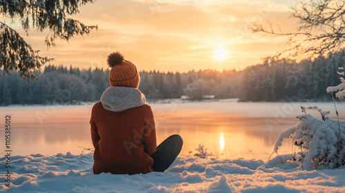 A winter mental wellness workshop where individuals come together to learn self-care strategies and mindfulness techniques to cope with the stress and isolation that can come with the season.