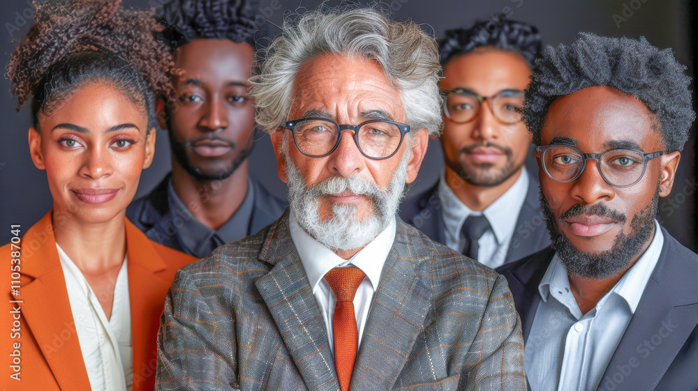 portrait of a dynamic and successful business team portrait of a dynamic and successful business team