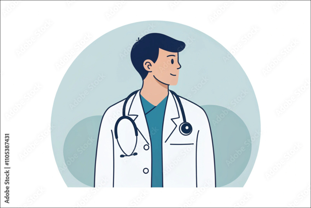 Fototapeta premium medical doctor icon