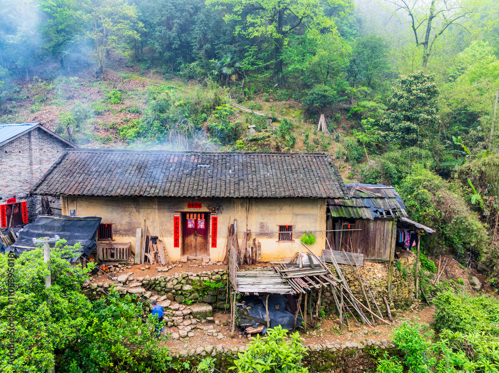 Beautiful scenery of Tuyao Village in Dachong, Hezhou, Guangxi Beautiful scenery of Tuyao Village in Dachong, Hezhou, Guangxi