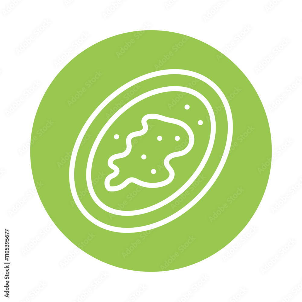 Garlic Bread Vector Circle Outline Icon. Eps 10 File Garlic Bread Vector Circle Outline Icon. Eps 10 File