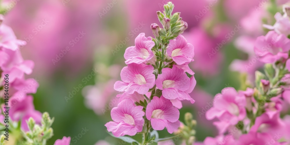 Blooming Angelonia Angelface Perfectly Pink adds vibrant color to any garden. The summer snapdragon features delicate pink blossoms, making it a perfect choice for garden enthusiasts. Blooming Angelonia Angelface Perfectly Pink adds vibrant color to any garden. The summer snapdragon features delicate pink blossoms, making it a perfect choice for garden enthusiasts.