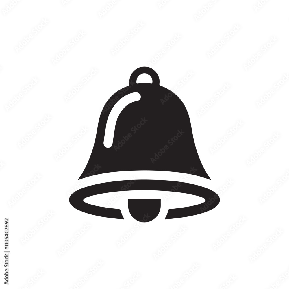 bell isolated on white bell isolated on white