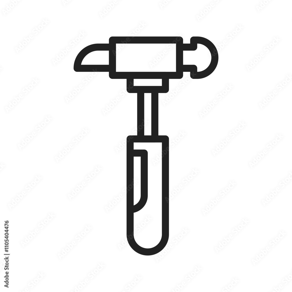 Hammer Icon vector image. Suitable for use on web apps, mobile apps, and print media Hammer Icon vector image. Suitable for use on web apps, mobile apps, and print media