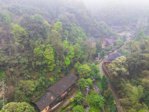 Beautiful scenery of Tuyao Village in Dachong, Hezhou, Guangxi photo