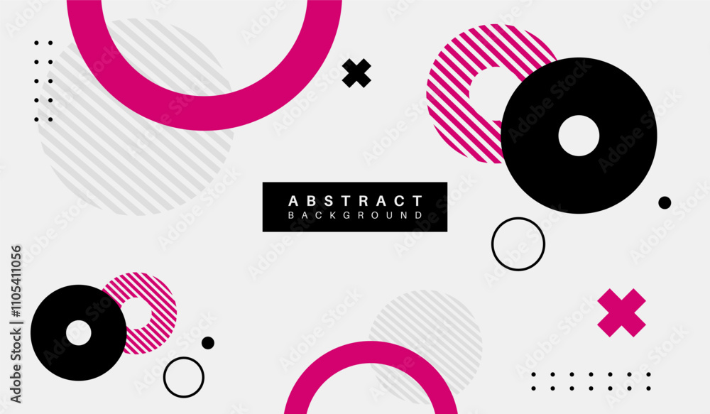 Obraz premium Abstract colorful shapes background vector design