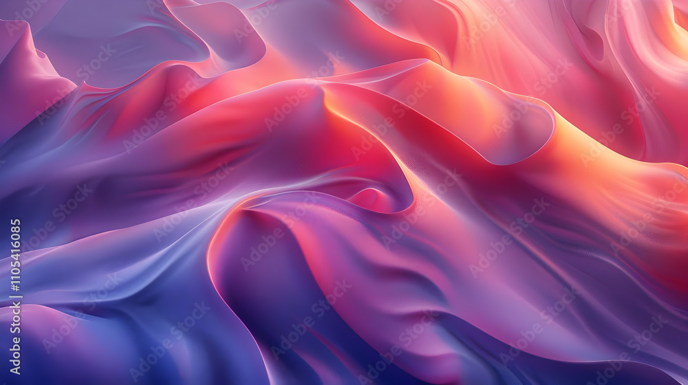 Abstract Purple and Red 3D Background Abstract Purple and Red 3D Background