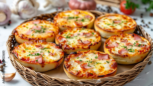 Wallpaper Mural mini pizza for small children Torontodigital.ca