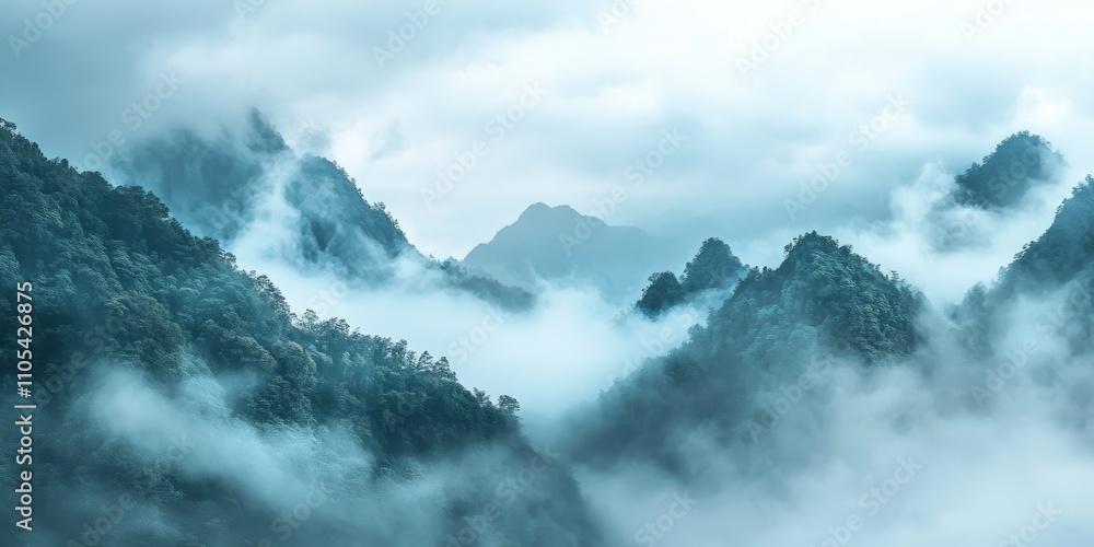 Misty mountains enveloped in morning fog create a serene atmosphere, showcasing the beauty of morning mist in the mountains. Experience the tranquility of morning mist in the mountains today. Misty mountains enveloped in morning fog create a serene atmosphere, showcasing the beauty of morning mist in the mountains. Experience the tranquility of morning mist in the mountains today.