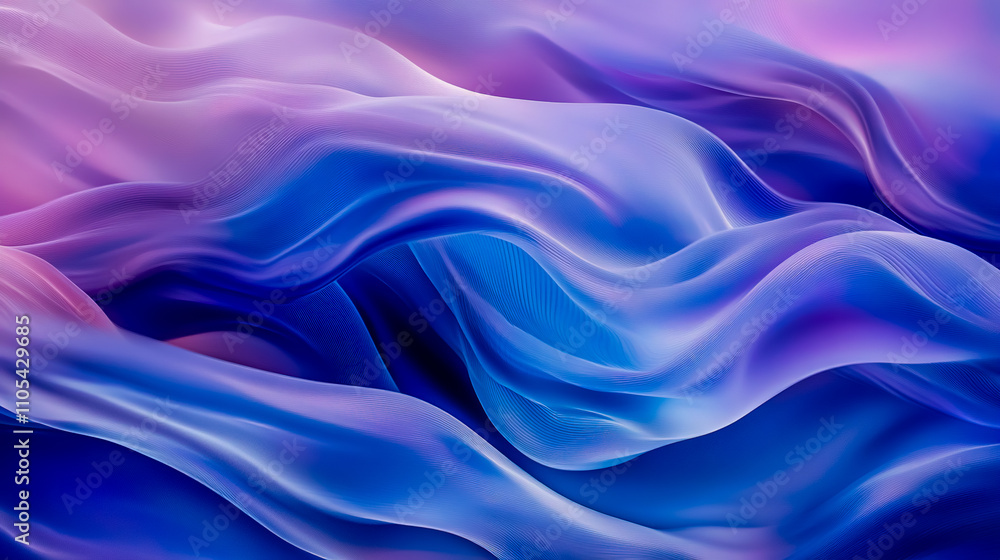 Abstract blurred background with a harmonious blend of blue and purple hues, featuring smooth, flowing lines that create a sense of motion and depth. Abstract blurred background with a harmonious blend of blue and purple hues, featuring smooth, flowing lines that create a sense of motion and depth.