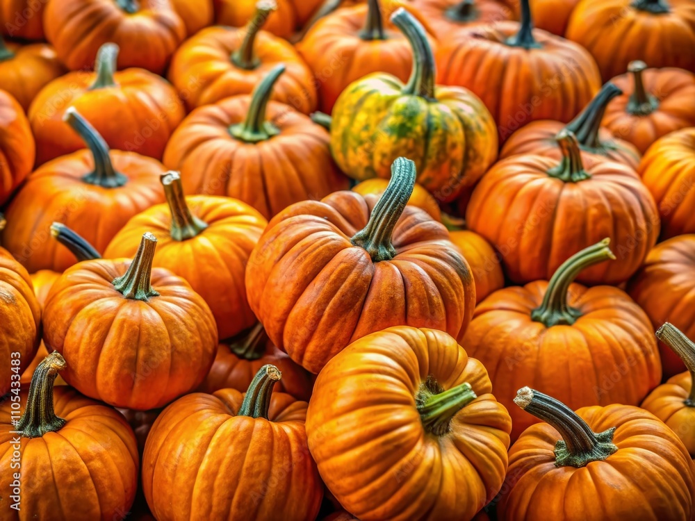 A Bountiful Harvest: A Full Frame Display of Vibrant Orange Pumpkins Stacked Together, Capturing the Essence of Autumn's Rich Agricultural Produce and Seasonal Festivities. A Bountiful Harvest: A Full Frame Display of Vibrant Orange Pumpkins Stacked Together, Capturing the Essence of Autumn's Rich Agricultural Produce and Seasonal Festivities.