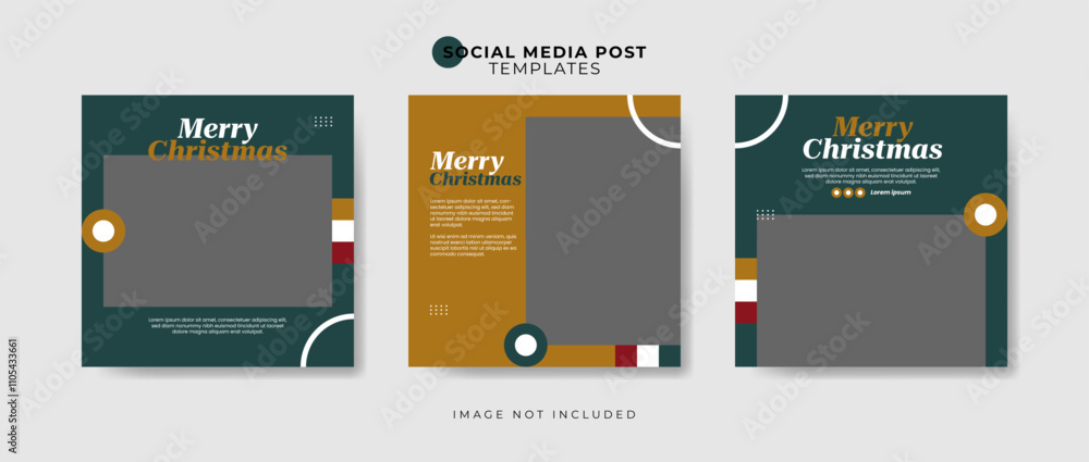 merry christmas social media post templates merry christmas social media post templates