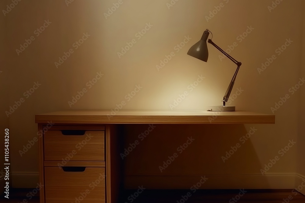 Close-up image, Empty copy space on working tabletop with books, eyeglasses, decor plant and table lamp over blurred bookshelves in the background. 3d render, 3d illustration Close-up image, Empty copy space on working tabletop with books, eyeglasses, decor plant and table lamp over blurred bookshelves in the background. 3d render, 3d illustration
