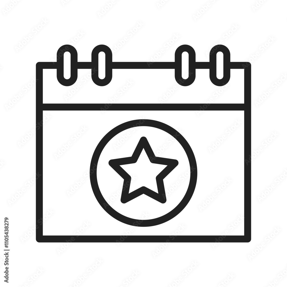 Event Icon vector image. Suitable for use on web apps, mobile apps, and print media Event Icon vector image. Suitable for use on web apps, mobile apps, and print media