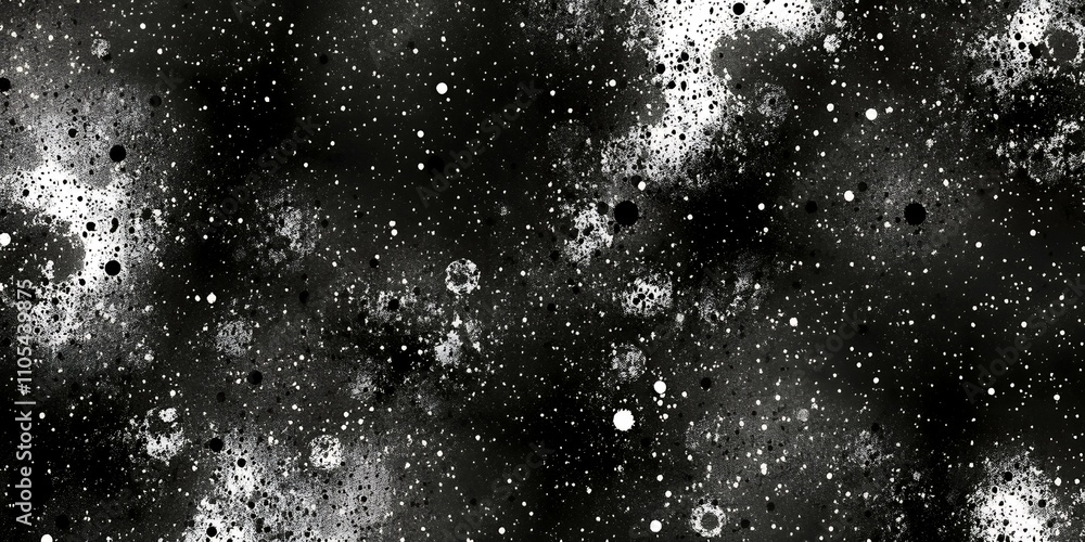 Abstract cosmic art. Monochromatic galaxy. Abstract cosmic art. Monochromatic galaxy.
