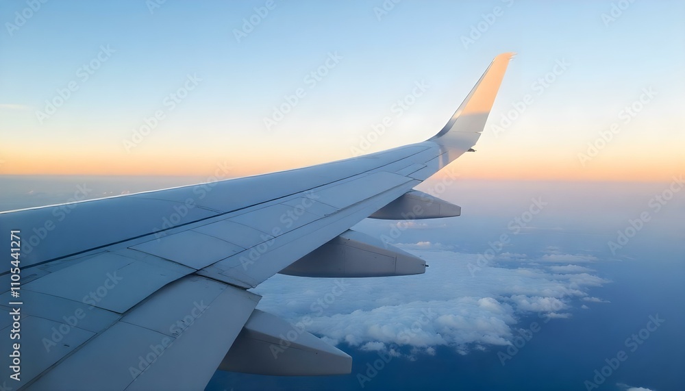 wing of airplane wing of airplane