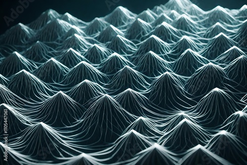 abstract background with lines and waves