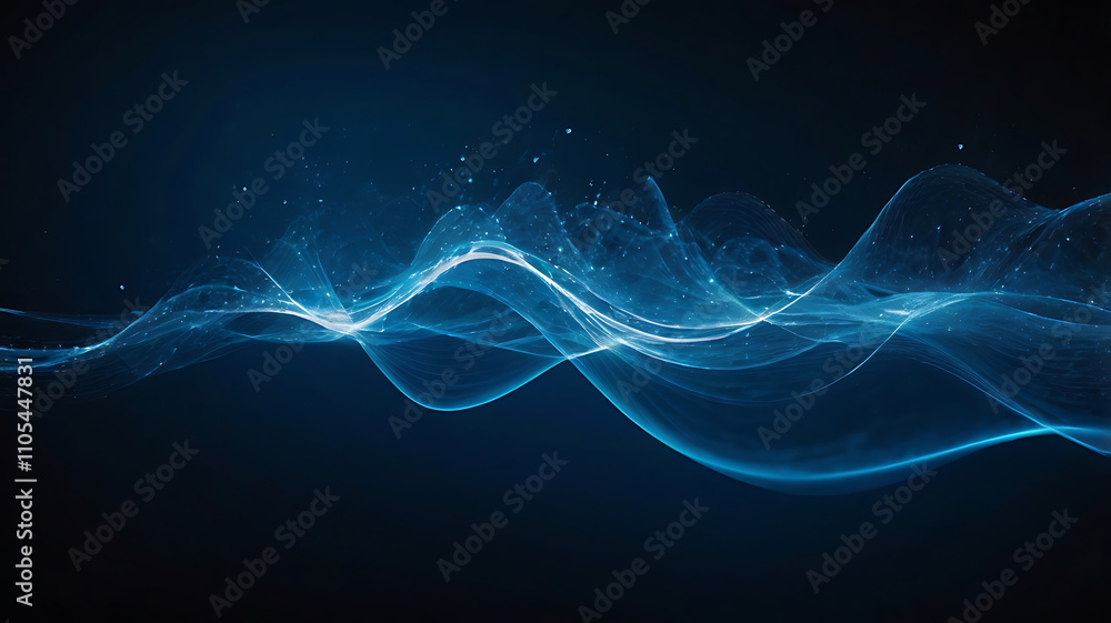 Abstract blue background, technology background, neon light artwork, glowing lines design. Abstract blue background, technology background, neon light artwork, glowing lines design.
