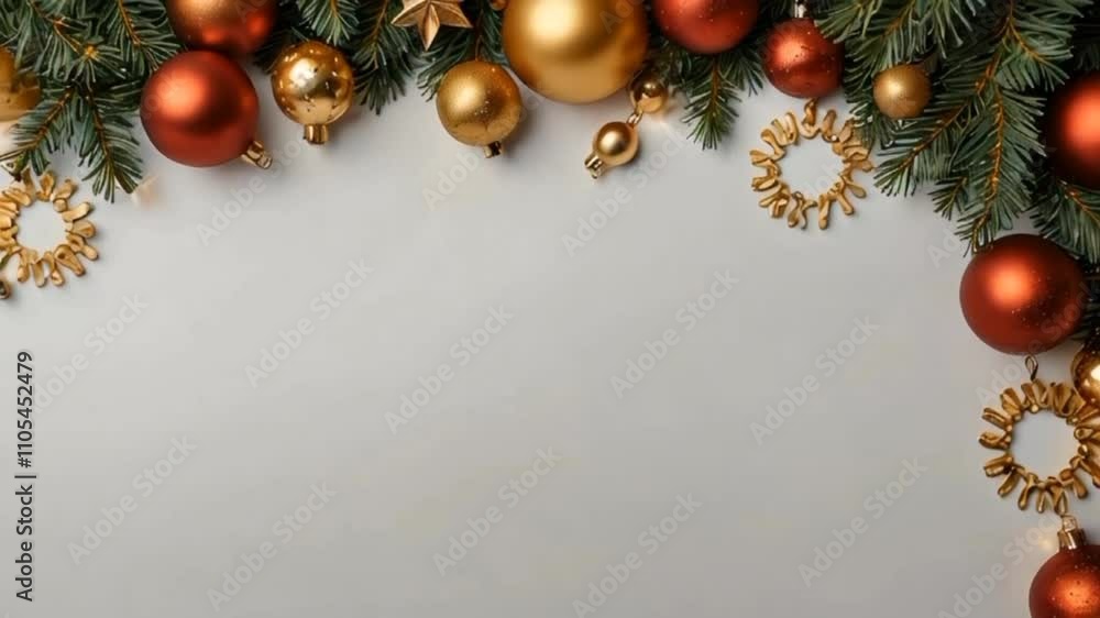 christmas background with balls christmas background with balls