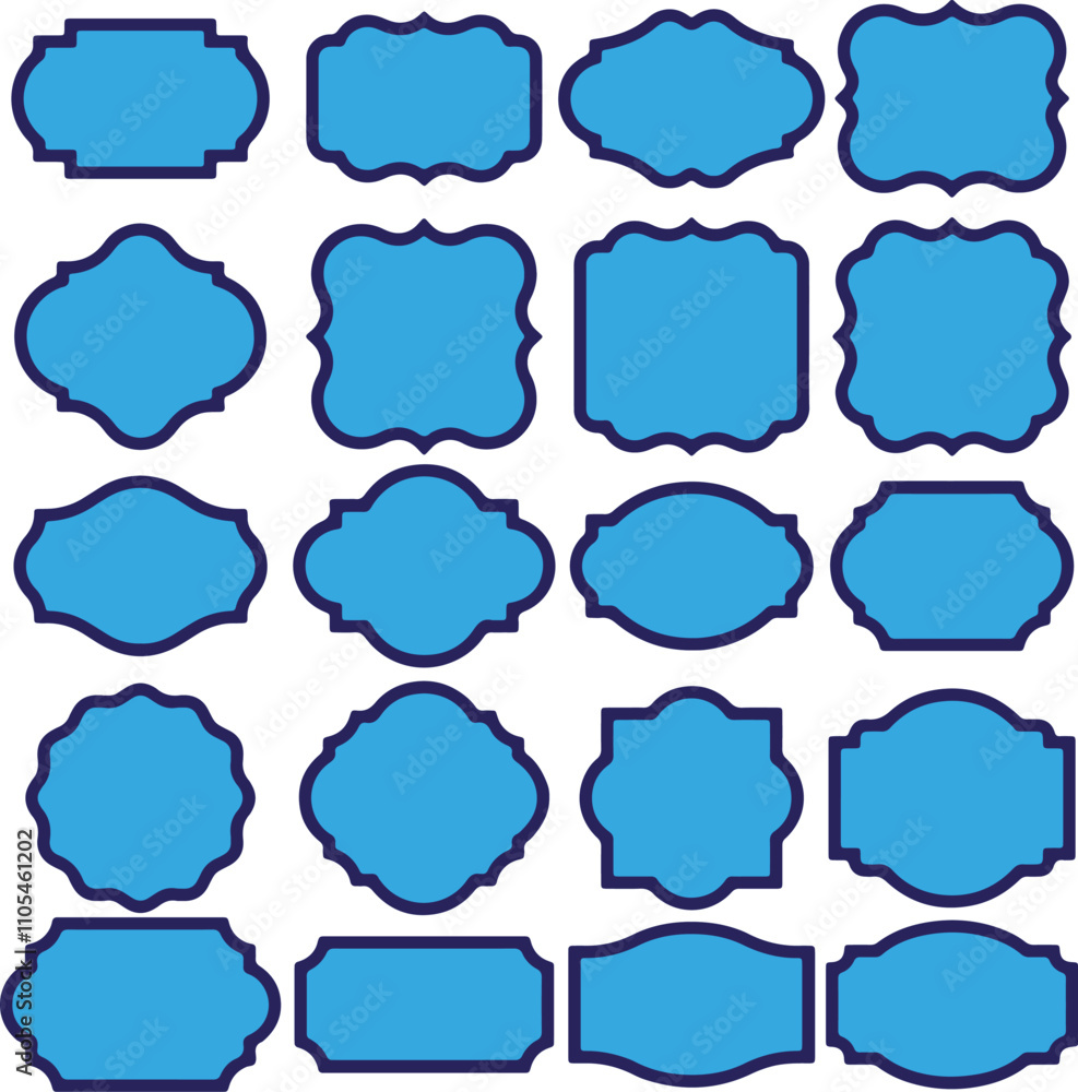 Frames original digital designs for printing or cutting Frames original digital designs for printing or cutting