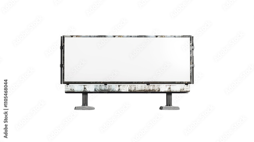 Empty advertising billboard Empty advertising billboard