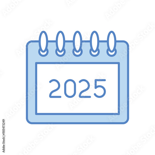 2025 Calendar vector icon