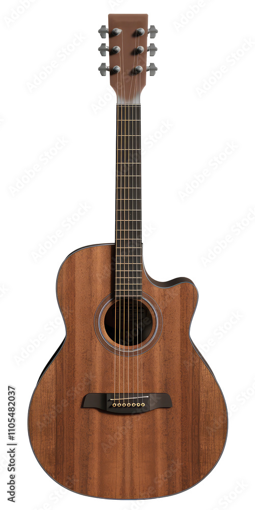 Obraz premium guitar classic isolated on white