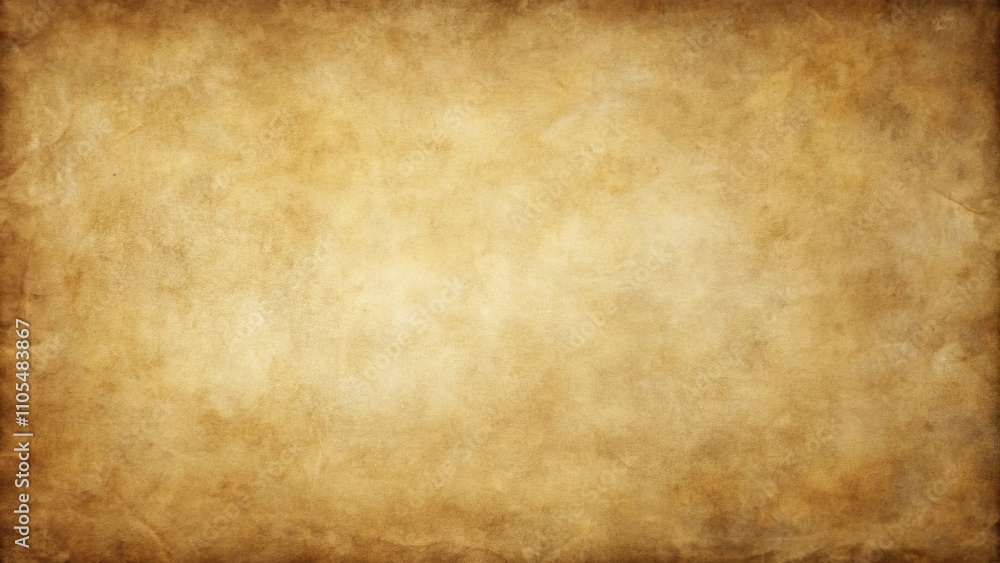 Obraz premium Aged Paper Texture A Brown, Grunge Background Image for Design Projects