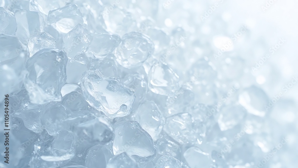 Geometric arrangement of glass or crystal fragments Geometric arrangement of glass or crystal fragments