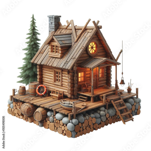 A cabin clue vector