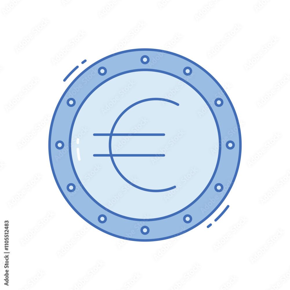 euro vector icon