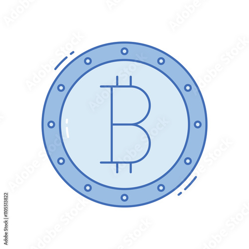 bitcoin vector icon