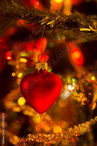 Obraz na płótnie Christmas Heart