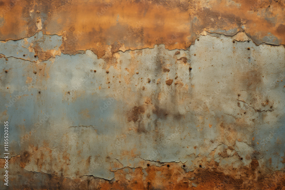Processed collage of orange rust metal surface texture. Background for banner, backdrop or texture Processed collage of orange rust metal surface texture. Background for banner, backdrop or texture