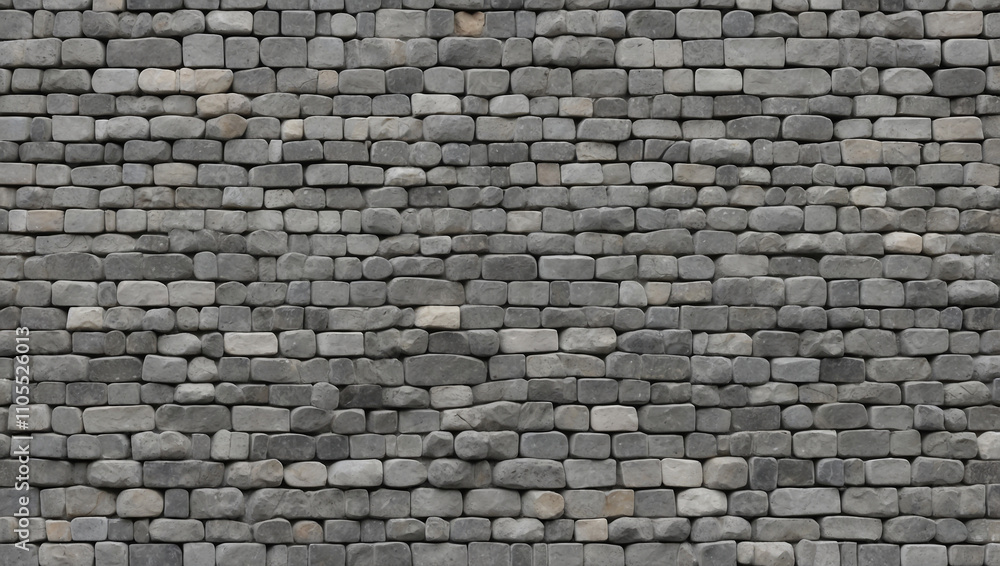Gray Cobblestone Wall Gray Cobblestone Wall