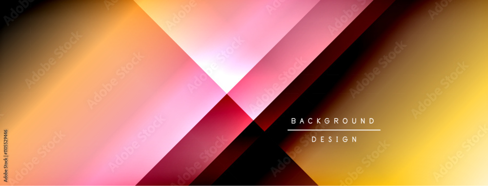 Colorful gradient with lines made of shadow and light. Creative background Colorful gradient with lines made of shadow and light. Creative background