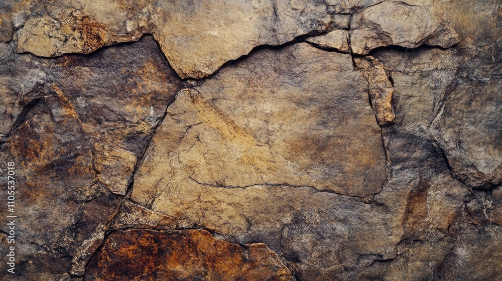 Detailed texture of natural stone surface with earthy tones and rugged appearance. Detailed texture of natural stone surface with earthy tones and rugged appearance.