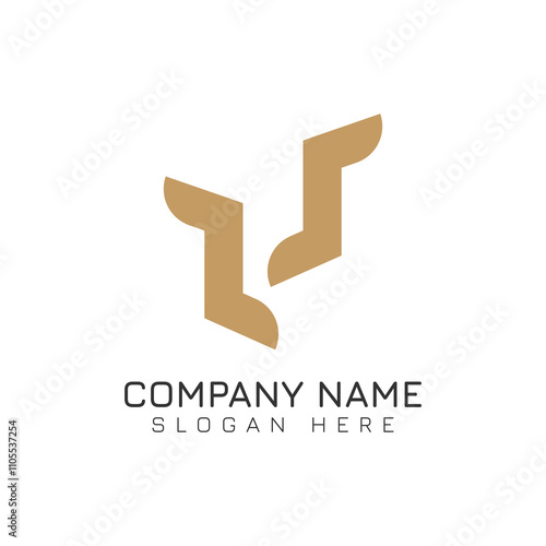 A simple abstract logo, maybe suitable for your business  and brand logo