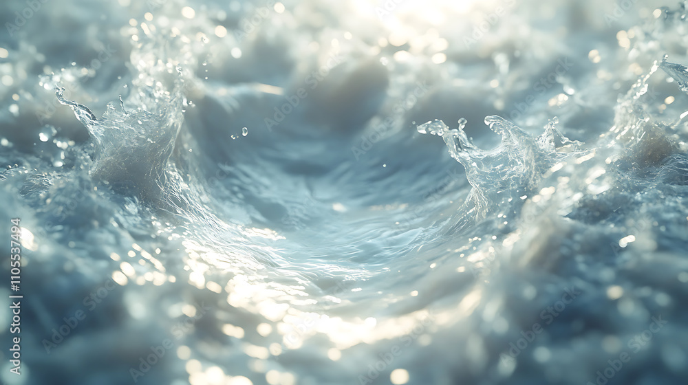 mesmerizing water vortex creates dynamic movement in light background, showcasing beauty of nature fluidity and energy mesmerizing water vortex creates dynamic movement in light background, showcasing beauty of nature fluidity and energy