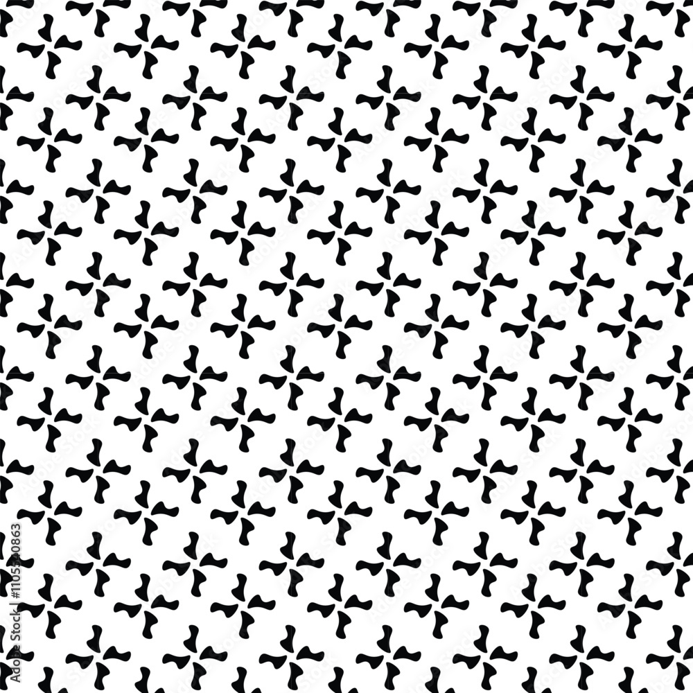 Black and white vector seamless pattern with small diamonds , star shapes ,rhombuses .Abstract black and white geometric texture .Simple minimal wide repeat background . Black and white vector seamless pattern with small diamonds , star shapes ,rhombuses .Abstract black and white geometric texture .Simple minimal wide repeat background .