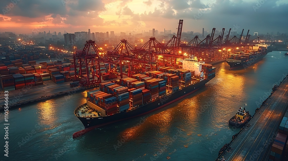 Futuristic Autonomous Port with Digital Supply Chain Monitoring Futuristic Autonomous Port with Digital Supply Chain Monitoring