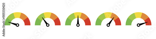 Speedometer, tachometer icon. Speed indicator sign. Internet car speed. Performance concept