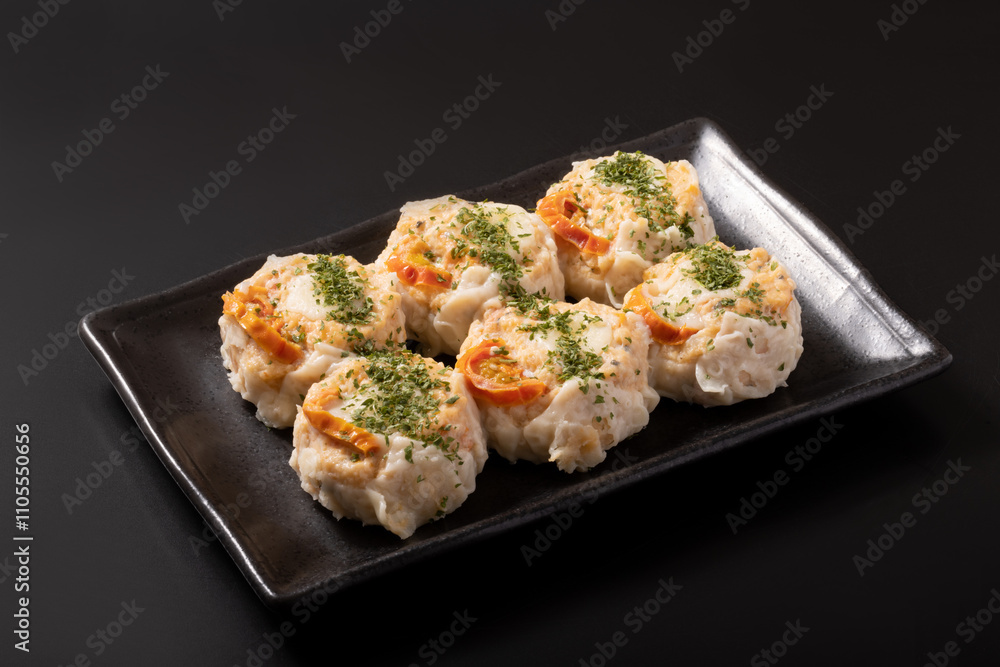 トマトとモッツァレラチーズの鶏焼売 トマトとモッツァレラチーズの鶏焼売