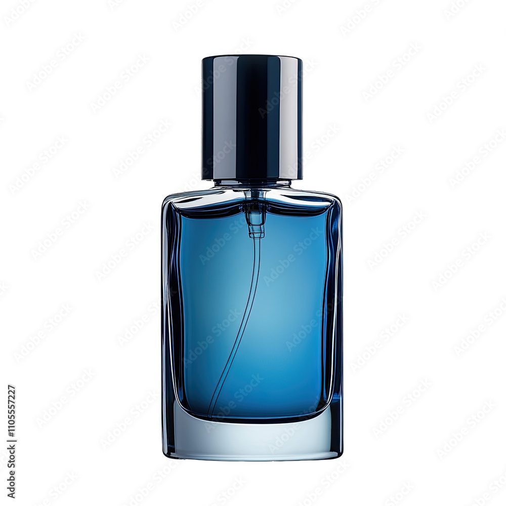 Blue Bottle Men's Perfume. Spray Edition Keeping Fragrant Smell Alive. Isolated on a Transparent Background. Cutout PNG. Blue Bottle Men's Perfume. Spray Edition Keeping Fragrant Smell Alive. Isolated on a Transparent Background. Cutout PNG.