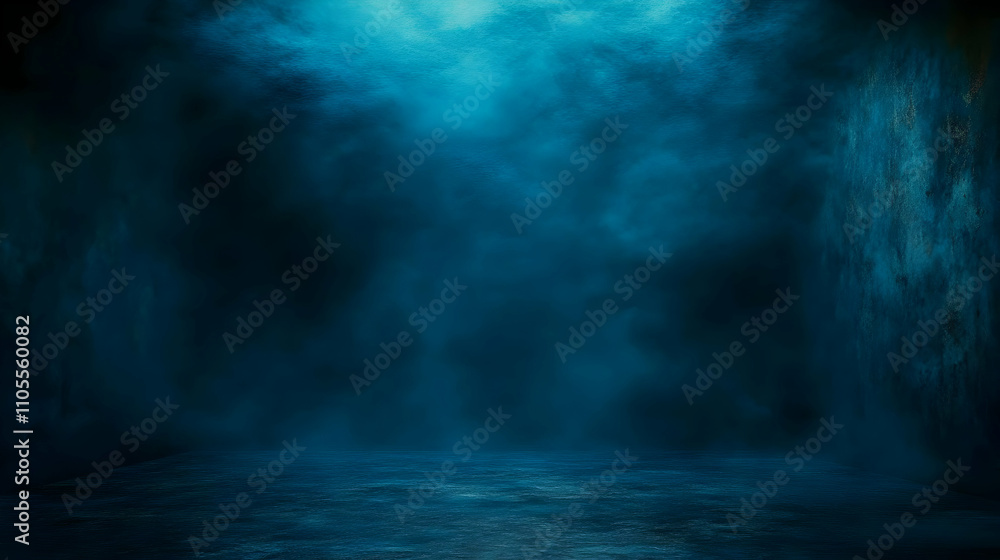 Deep Blue Haze: Moody Background Texture for Design Projects Deep Blue Haze: Moody Background Texture for Design Projects