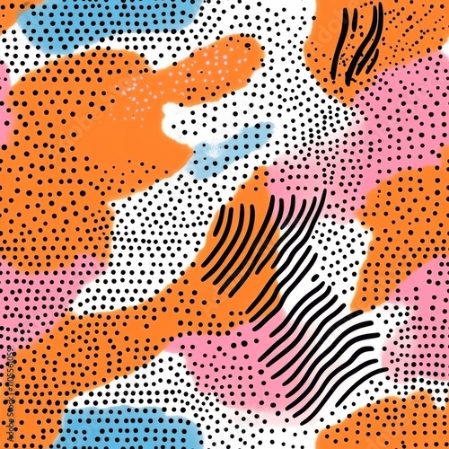 Wallpaper Mural Abstract Colorful Pattern Design Torontodigital.ca