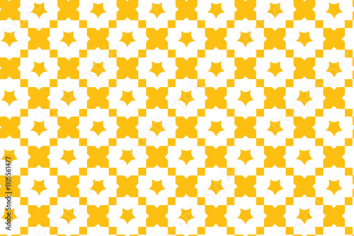 Seamless geometric pattern in authentic arabian style. Vector illustration