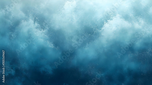 Abstract Blue Splashes: Texture, Background, Design